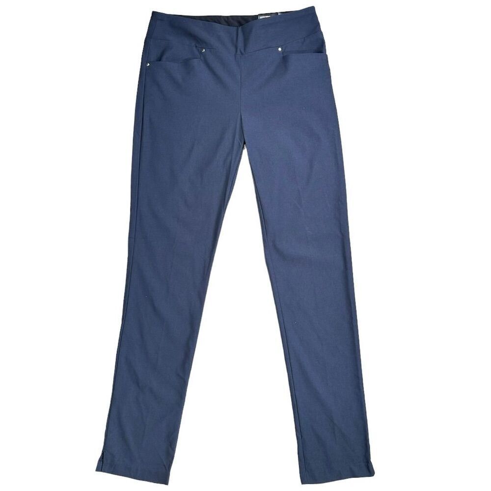PGA TOUR Navy Blue Motionflux 360 Stretch‎ Chino Golf Pant Women’s Medium